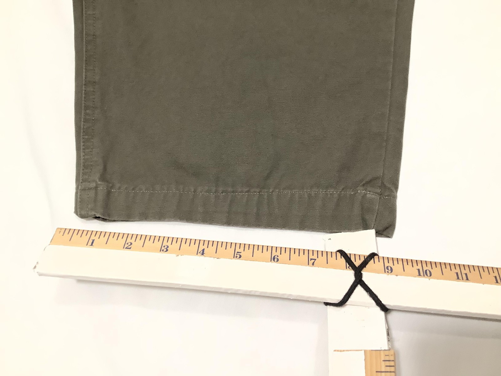 Cabela's Cargo Pants Mens 46 Green Trail Hiker Relaxed Fit Elastic Waist Hiking