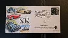 1998 AS1 50 years of the XK engine and car RAF cover signed Stirling Moss