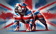 BRAND NEW UNION JACK Great Britain Banner 3ft By 2ft BRITISH BULLDOG 4 eyelets