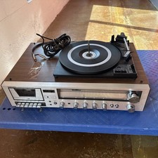 Vintage Cassette Turntable Toshiba SMC-5460 Stereo Music System AM/FM Working