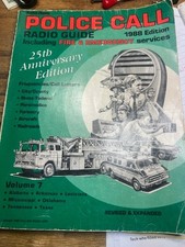 Radio Shack Police Call Radio Guide 1988 Southeast Fire  Emergency Vol 7