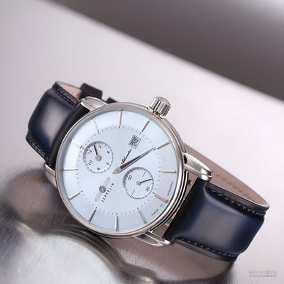 Zeppelin Atlantic Automatik Herrenuhr 8426-3 Blau
