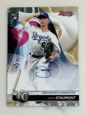 2020 Bowman's Best Josh Staumont Best of Auto #B20-JST RC Kansas City Royals
