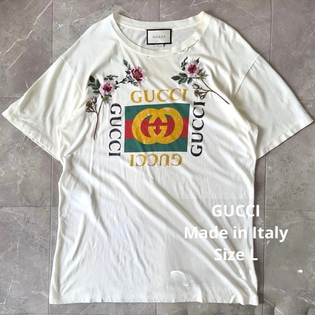 Gucci Short Sleeve Floral T-Shirts for Men for sale | eBay