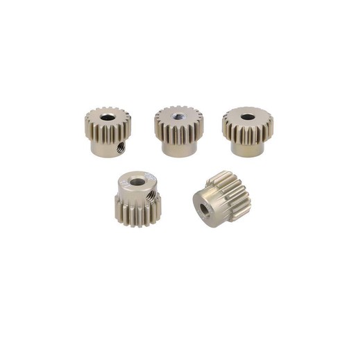 5 Stück 48DP 17T 18T 19T 20T 21T Ritzel Motor Getriebe Combo Set für 1/10 RC Auto Motor - Bild 2 von 11