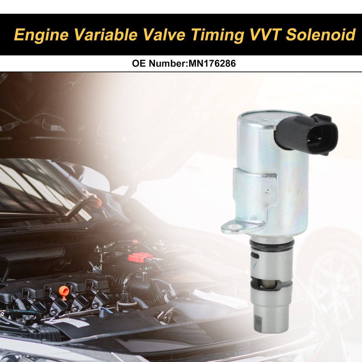 【新品未使用】Mitsubishi Electric VL-08-V3-B Engine Variable Valve Timing VVT Solenoid for Mitsubishi Pajero No