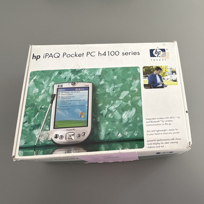 HP iPAQ H4155 Pocket PC PDA Bluetooth Color LCD 64MB Intel XScale 240x320