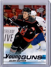 Julien Gauthier Young Guns 498 2019-20 UD Series 2  [M107]