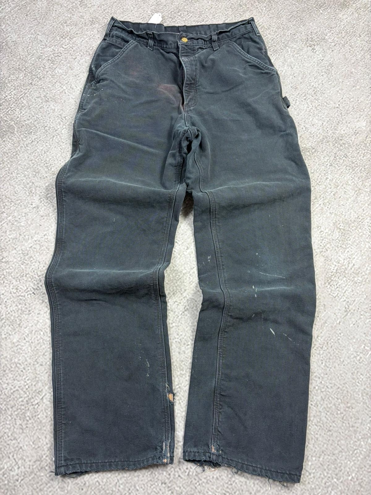 Carhartt Carpenter Rare Vintage Faded Pants Streetwear Y2K Style (J-1091)