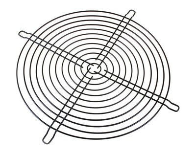 3x Kolink Lüftergitter Classic 200mm - schwarz