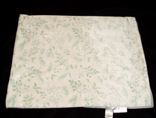 Lila Jack Green Leaves Stripes Baby Blanket White Leaf