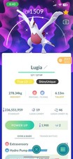 Shiny Lugia - Guaranteed Lucky - Registered or 1M - Pok mon GO