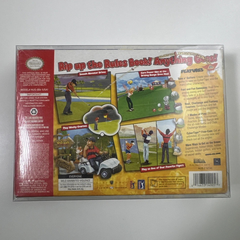 CyberTiger (N64) – CIB – Complete - Image 2 of 4