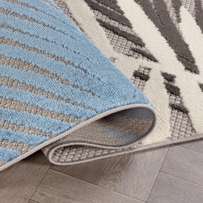 Evora Palm Frond Indoor/Outdoor Area Rug qv3KBSjiWoGBI0r5NJTczwsTD8mU7mBs