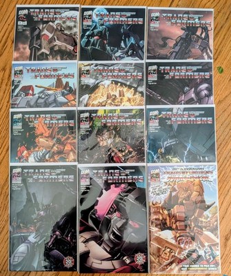 Transformers Generation One Vol 3 (2004 DW) Complete Set #0,1,2,3,4,5,6,7,8,9,10