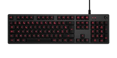 Logitech G413 Mechanische Gaming-Tastatur (Azerty Layout), carbon