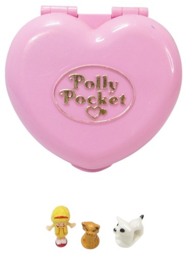 1989 Polly Pocket Vintage Country Cottage Bluebird Toys KOMPLETT