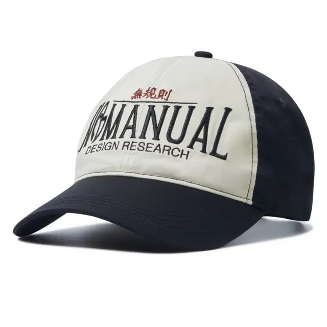 No Manual Logo Truck Cap Black, Pre-Owned, One-time Wear