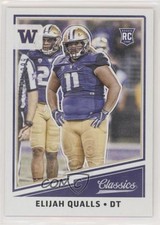 2017 Panini Classics Rookies Red Back 165/299 Elijah Qualls #234 4p1