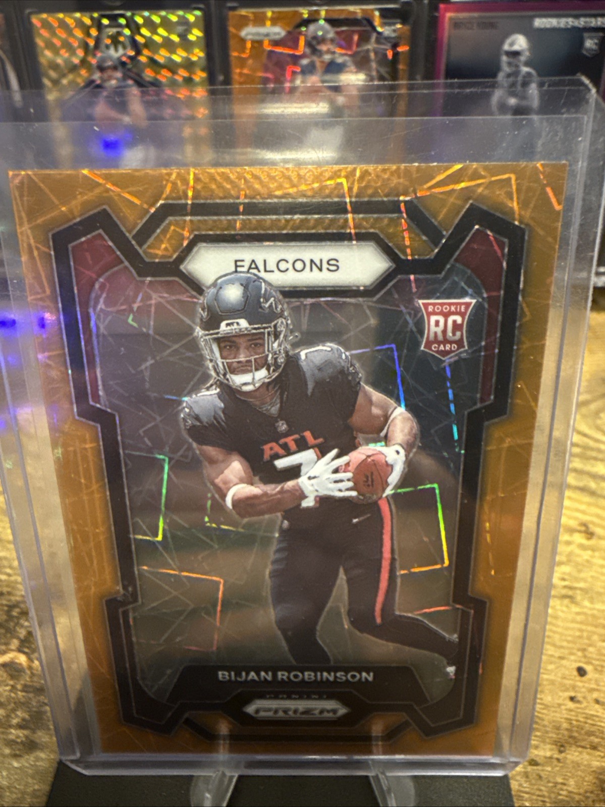 2023 Panini Prizm - Rookies Bijan Robinson #305 Lazer Prizm (RC)