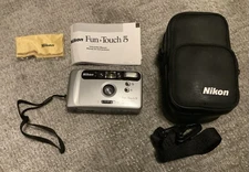 Nikon Fun Touch 5 AF 35mm Point & Shoot Camera 29mm Lens, tested