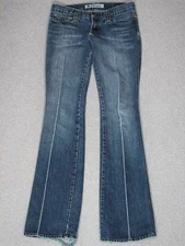 JK11432 VERY COOL **GAP** ULTRA LOW RISE WOMENS JEANS sz2 LONG MEDIUM