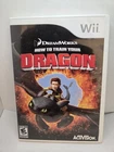 How to Train Your Dragon Wii Game - Complete w/ Case, Manual & Disc - Tested