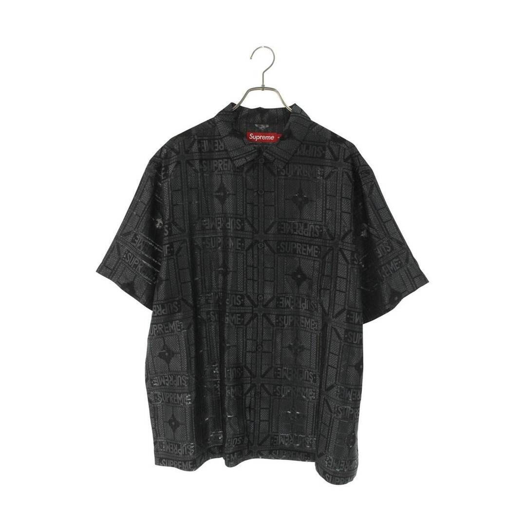 Supreme 24SS Tray Jacquard S Shirt Short Sleeve Men's XL Used 78ca2d1007a6c9a54e thumbnail 2
