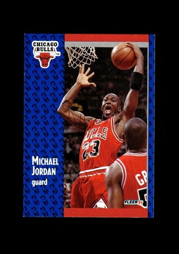 1991 Fleer: # 29 Michael Jordan EX-EXMINT