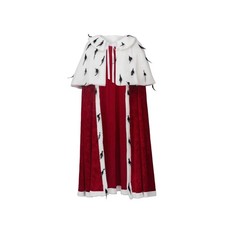 King George Cosplay Costume Cloak Medieval Royal King George Washington Costu...