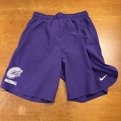 Capital University Shorts Mens Medium Purple Comets Crusaders Ohio Dri Nike