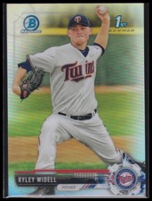 2017 Bowman Draft Ryley Widell Chrome Refractor   BDC-64
