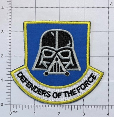 Star Wars Defenders of The Force Patch Hook & Iron-On Repro New  A763