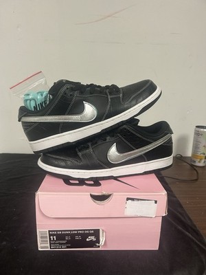 Size 11 - Diamond Supply Co. x Nike Dunk Pro SB Low Black Diamond