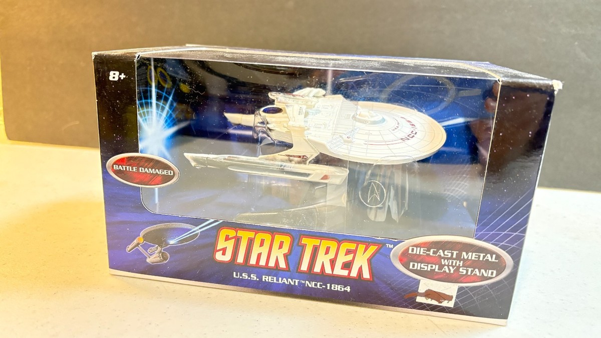 Hot Wheels Star Trek USS Reliant NCC-1864 Battle Damaged 2008 | eBay