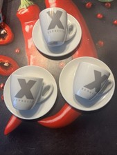 ASA 3 Espressotassen mit Untertassen