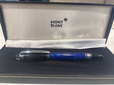Montblanc Classique Starwalker Ballpoint Pen Cool Blue