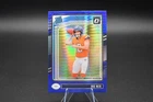 2024 Panini Donruss Optic - Rated Rookie Bo Nix #209 Blue Hyper Prizm Broncos