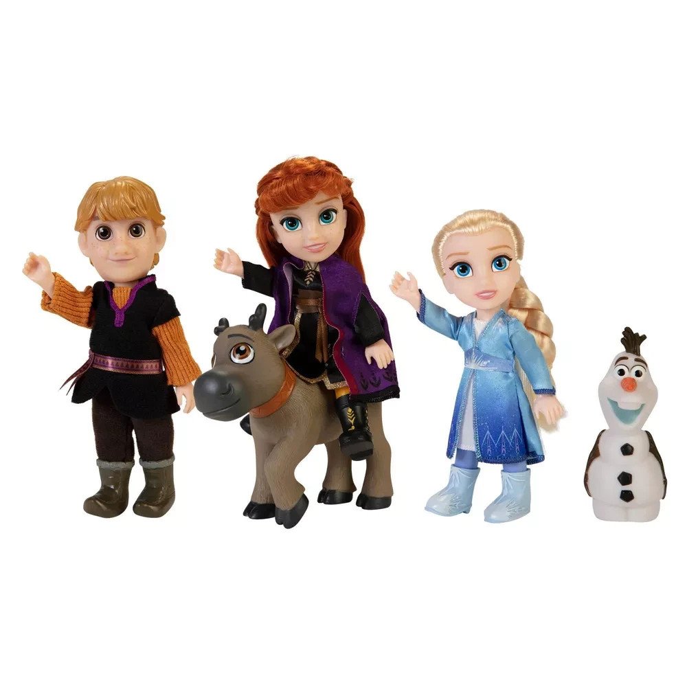 Disney Frozen Deluxe Petite Doll Gift Set  Anna, Elsa, Krist