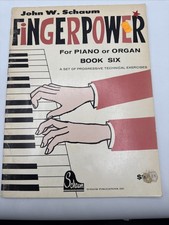 FingerPower For Piano or Organ Book Six - Technical Exercises by John W. Schaum