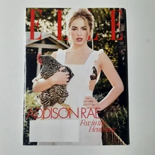 ELLE Magazine May 2025 Addison Rae Fox in the Henhouse Conde Nast
