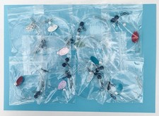 ****20 X 1 Gancio Pesca Mare Puleggia Rigs 80lbs Corpo Principale 1/0 Ganci POSTA GRATIS