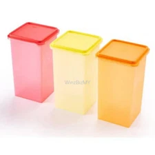 TUPPERWARE Mosaic Tall Keeper (Set of 3) 3.1L/ 104.8oz
