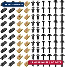 100PCS Car Screws and Bolts, Engine Under Cover Splash Shield Guard Bolts Screws