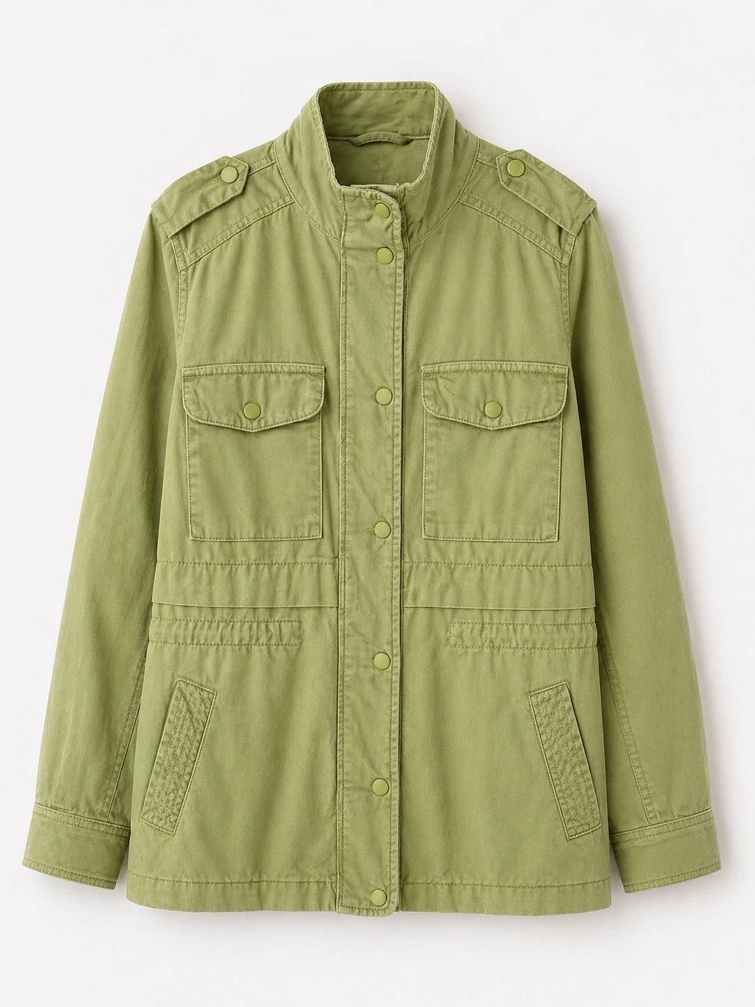 EX Chain Store Green Relaxed Summer Utility Jacket Sizes 6-22