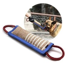Dog Jute Chew Toy Training Stick Dental Chew Pillow for German Shepherd Large Do
