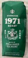 Starbucks 1971 Roast Whole Bean 1lb Dark Roast Coffee NEW OCT. 2026