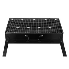Foldable Portable BBQ Charcoal Grill Grill Lightweight Smoker Grill for Camping