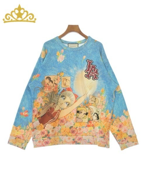 GUCCI × Manga artist Chikae Ide × LA Dodgers Viva! Volleyball Sweatshirt Women