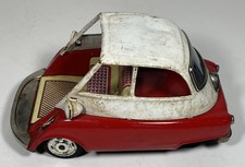Vintage Bandai Bmw Isetta Tin Friction Car For Project Parts Restoration As Is Vintage Bandai Bmw Isetta Tin Friction Car For Project Parts Restoration As Is